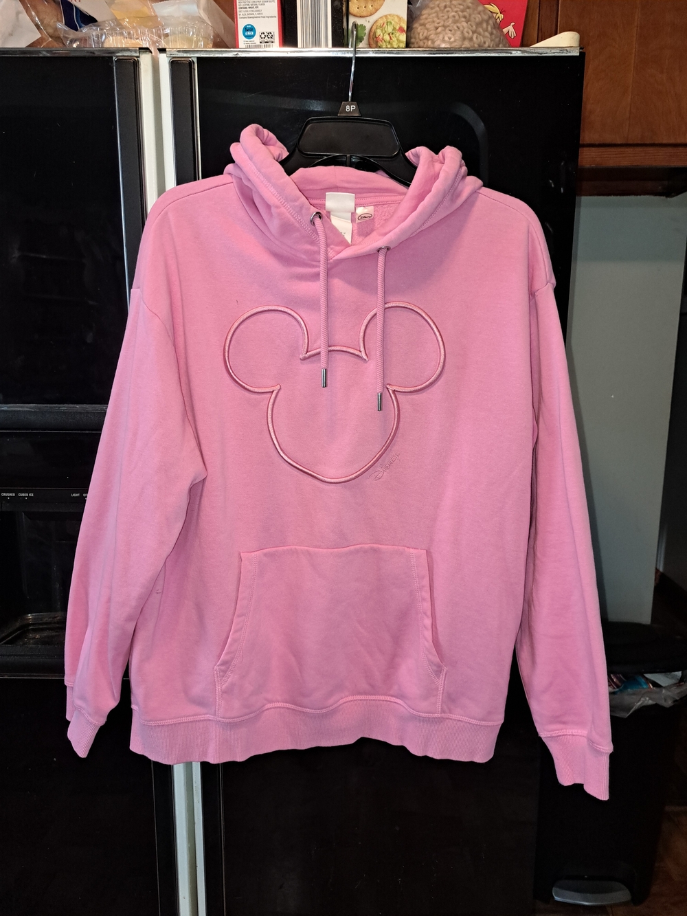 Disney Pink Plush Fleece Top with Tag Detail